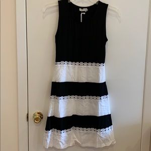 Farinelli sleeveless dress with slip NWT